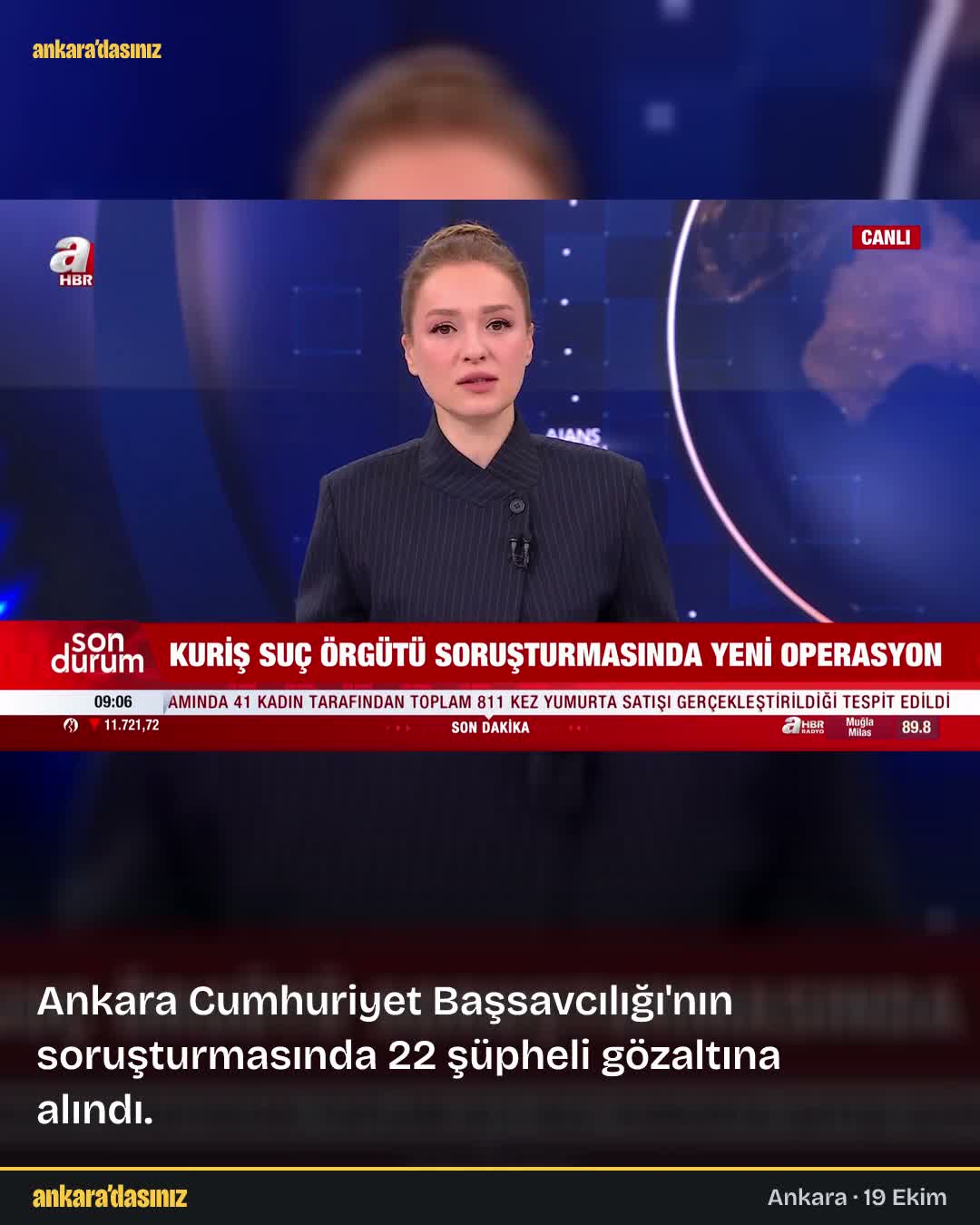 Ankara'da çıkar amaçlı suç örgütü: 22 gözaltı haberinin video kapağı